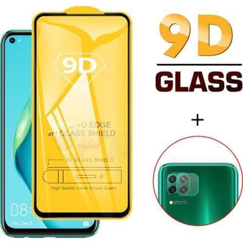9D tempered glass for huawei p40 lite p 40 Lite P40 camera lens glass for huawei nova 6 se 7i 6se 7 i screen protective glass