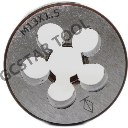 1PC M12 M13 x 2mm 1.75mm 0.75mm 1mm 1.25mm 1.5mm Metric Die Right Hand Pitch Threading Tools Lathe Model Engineer Tool