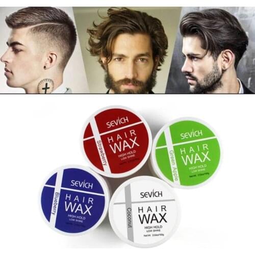 100g Fashion Waxing Strong Hold Long Lasting Styling Men Hair Wax Pomade Molding