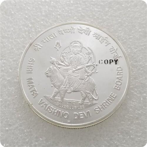 2012M india 25 Rupees (Shri Mata Vaishno Devi Shrine Board) Copy Coins--Non circulating coin medal coins collectibles badge
