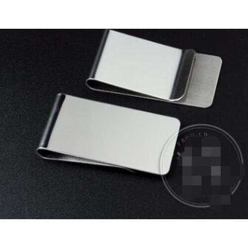 304 stainless steel money clips 50*26*0.8mm