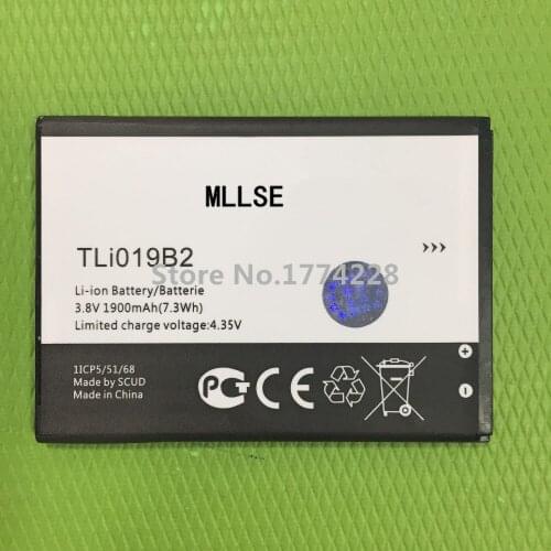 MLLSE TLi019B2 Battery for alcatel one touch c7 OT991 991D 992D 916D 6010 TLi019B1 phone