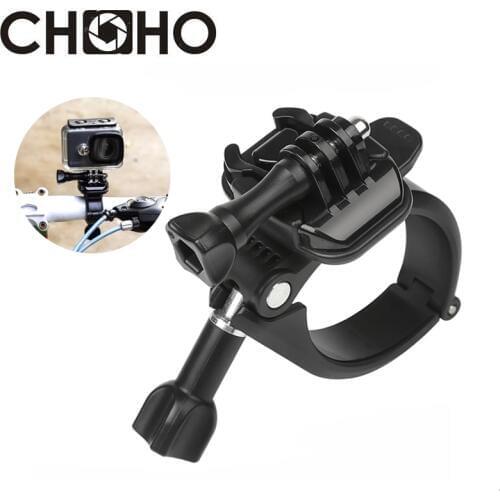 For Gopro Accessories Bike Handlebar Mount Bicycle Motorcycle Holder 360 Rotate for Go Pro Hero 9 8 7 5 6 SJCAM Xiaomi 4K SJCAM