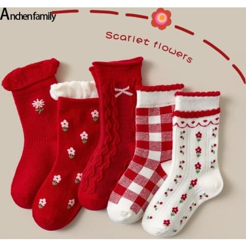 Теплые носки для девочек ANCHEN FAMILY China At AliExpress