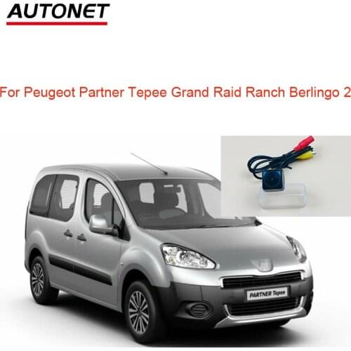 Autonet 1280*720P Rear view camera For Peugeot Partner Tepee Grand Raid Ranch Berlingo 2 CCD reversing camera/Vechile camera