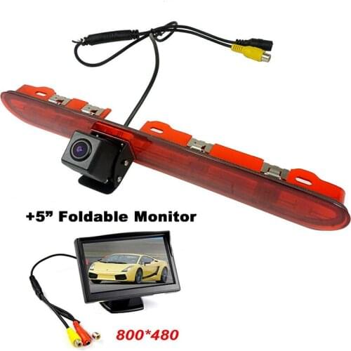 Waterproof CCD 12IR LED Night Vision Car Brake Light Rear View Camera For Peugeot Expert Citroen Dispatch Toyota Proace 2016
