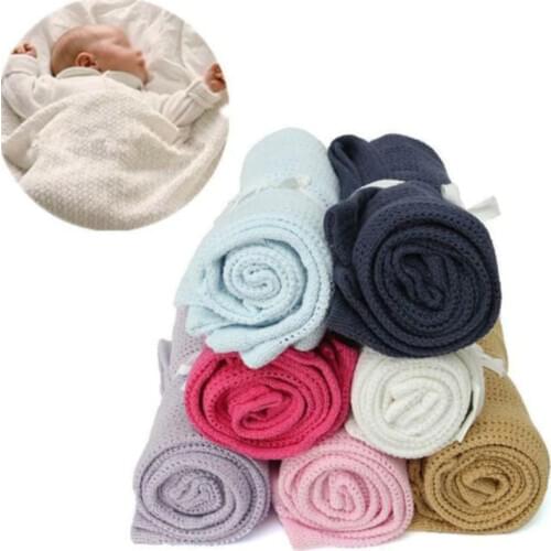 Baby Blanket Cotton Super Soft Kids Month Blankets Newborn Swaddle Infant Wrap Bath Towel Girl Boy Stroller Cover Inbakeren