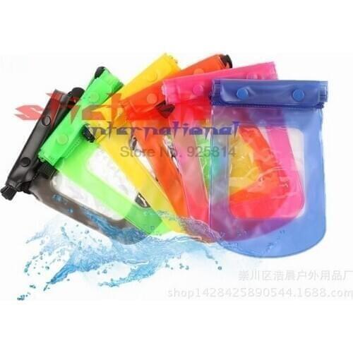By dhl or ems 200 pieces Waterproof Bag Underwater Pouch Dry Case Cover for iPhone Samsung Smart Phone High Quality
