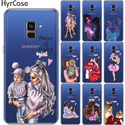 Queen Baby Mom Girl Soft TPU Cover For Samsung Galaxy A6 A8 Plus A9 A7 2018 A3 A5 A7 2016 2017 A750 A10 A30 A50 Silicon Cases
