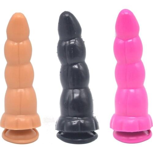 Newest huge handle anal plug dildo anal beads dilator Butt Plug male famale anal vagina masturbator sex toys adults products