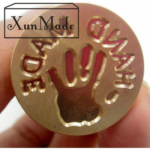 Hand made logo design Sealing Wax Seal wedding gifts hand made seal wax stamp Retro wood handle peacock metal handle choose