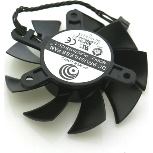 PLA07015B12L-1 12V 0.07A 65mm 4Pin For EVGA GTX1070TI GTX1080Ti SC2 HYBRID Graphics Card VGA Cooler Cooling Fan
