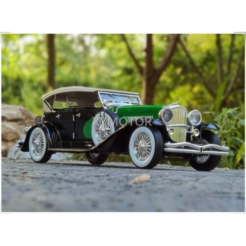 Signature 1:18 For Duesenberg 1934 Metal Diecast Model CAR Kids Gifts Collection Display Ornaments
