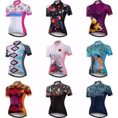 Cycling jersey Women Bike jersey Short sleeve MTB Top Maillot Summer riding Top Road Mountain sports shirts Sportswear jackets
