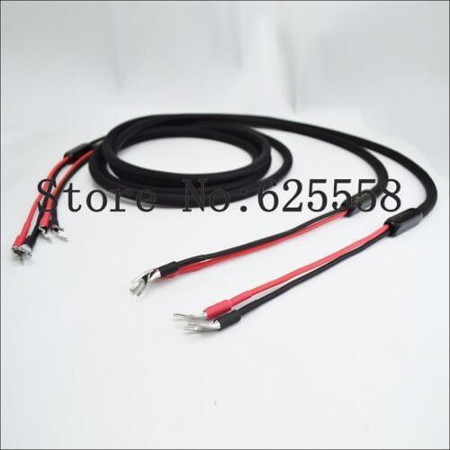 3 meter Speaker Cable audio speaker cables with bag loudspeaker cable