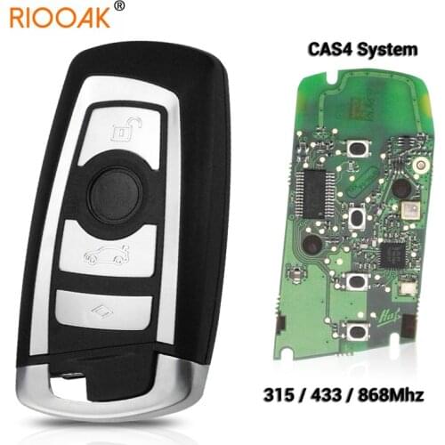 315/433/868Mhz KR55WK49863 pcf7945 Smart Remote Key Fob Keyless Go For BMW 3 5 7 Series 2009-2016 CAS4 F System