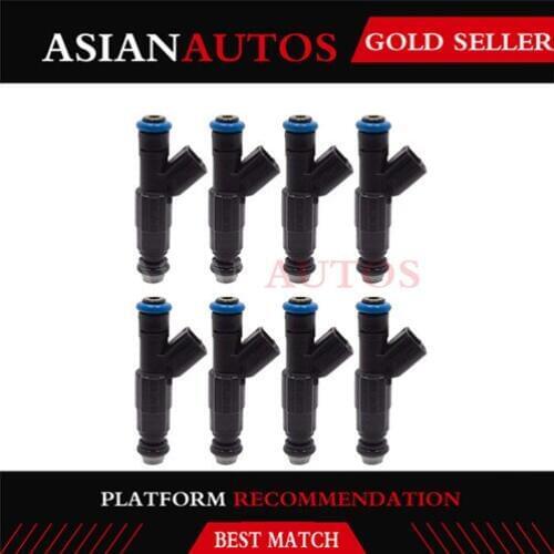 885176 0280156081 12567905 New 8PCs Fuel Injector 0280156081 885176 12567905 For Marine Mercruiser V8 350 MAG 5.0L 4.3L 6.2L