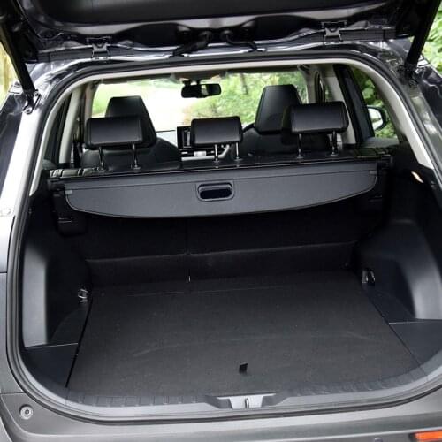 Car Accessories Black Rear Cargo Cover Trunk Shield Security Parcel Luggage Shade For Toyota RAV4 XA50 2019 2020 2021