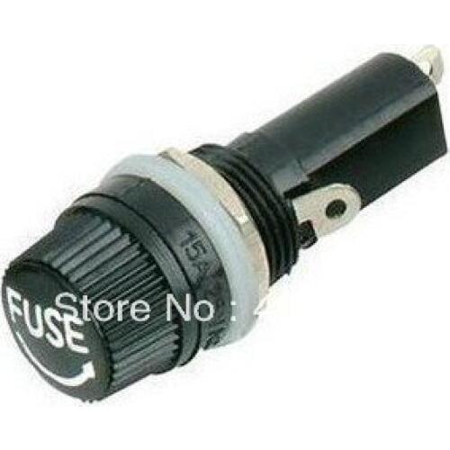 BLX-1 6x30mm Panel Mounting Fuse Holder round screw