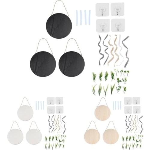 1Set Wood Circles-Round Wood Discs for Crafts 12 Inch Unfinished Wood Circles for Pyrography, Wood Chips for Painting