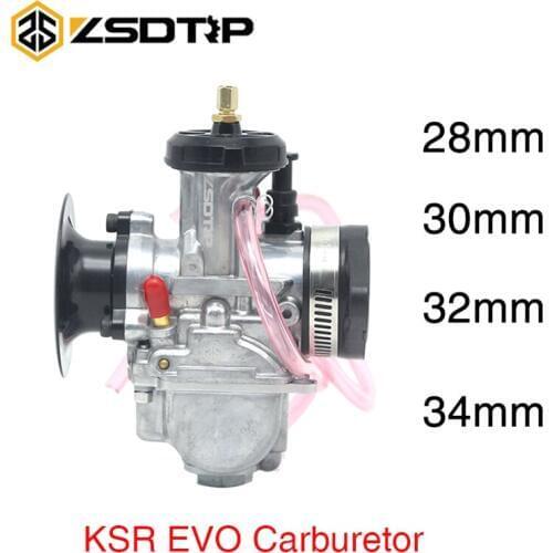 ZSDTRP KOSO PWK KSR Carburetor 28mm 30mm 32mm 34mm Carburador KSR Evolution KIT EVO Carb For RM YZF KTM Honda