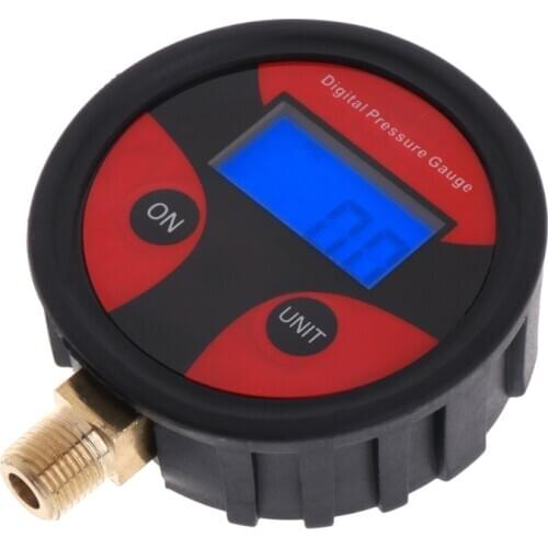 0-200PSI Digital Tyre Tire Air Pressure Gauge LCD Manometer Car Truck Motorbike F3MB