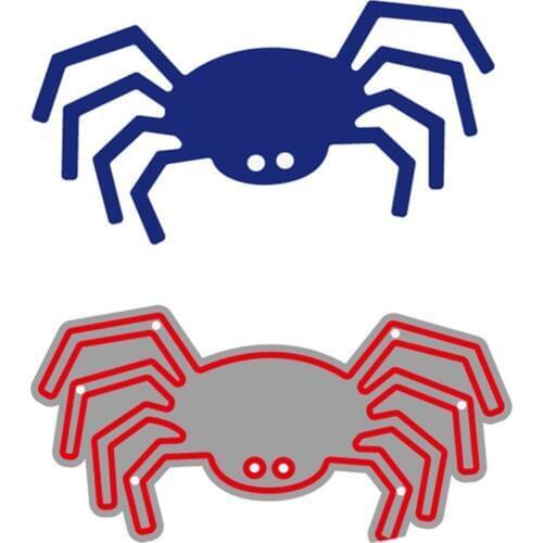 YINISE Spider Metal Cutting Dies For Scrapbooking Stencils DIY PAPER Album Cards MAKING Embossing Folder Die Cuts Template