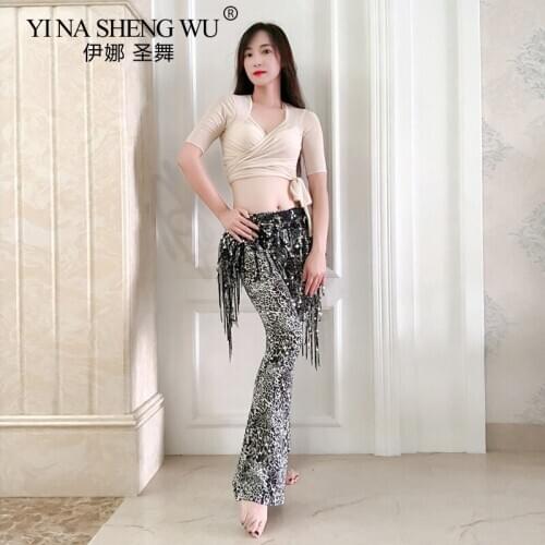 New Style Belly dance Costume Set Top Pants Belt 2/3pcs Suit For Women Oriental Dance Clothes Waistchain Performance Shaabi