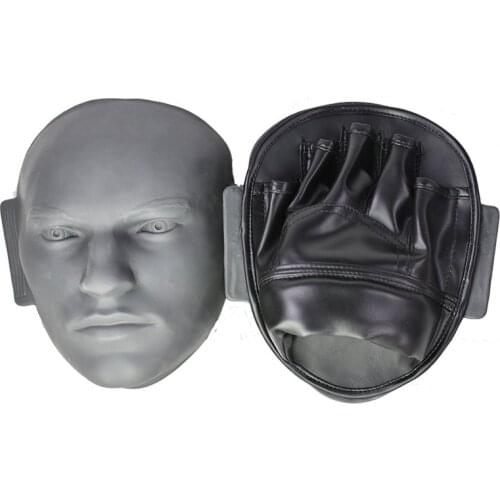 Durable, realistic Human Face Mitt Boxing Kicking Pad MMA Taekwondo Jab Fight Sparring Training Pressure Relief Punching Target