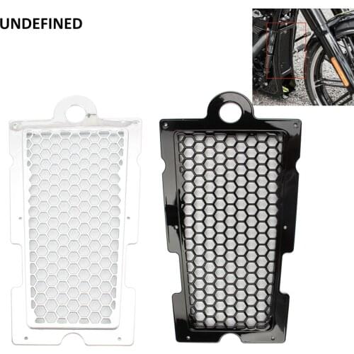 Motorcycle Radiator Guard Protector Grille Cover For Harley Softail Fat Boy Slim FLSL Breakout Deluxe FLDE Street Bob 2018 Up