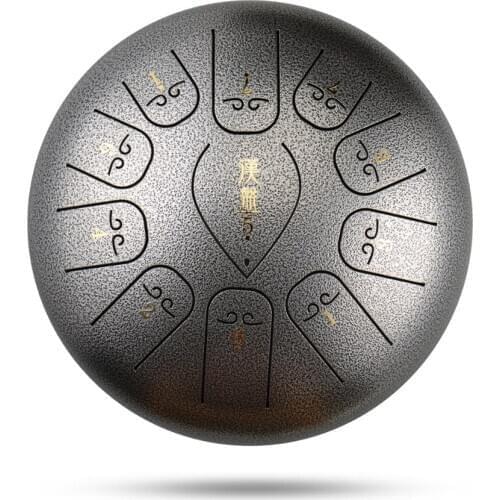 Steel Tongue drum 12 inch 11 tones Ethereal drum handpan drum Tang drum Beginners musical instrument Percussion Free shipping