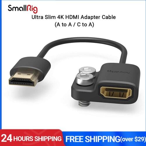 SmallRig Ultra Slim 4K Adapter Cable A to A/C to A 3019/3020