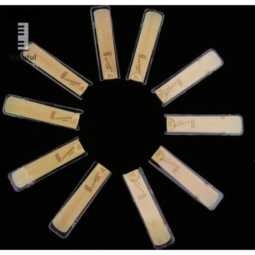 Tooyful Professional 10 Pieces 2 1/2 Alto Saxophone Sax Reeds High Level Wind Instrument Parts