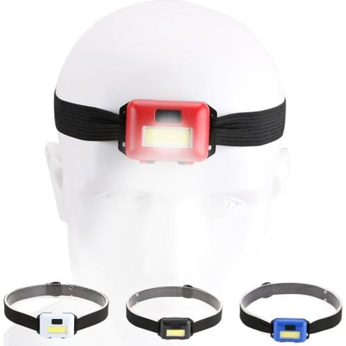 Universal LED Headlamp Waterproof Outdoor Head Torch Adjustable Headband COB Cycling Headlamp 3W 150lm Head Light