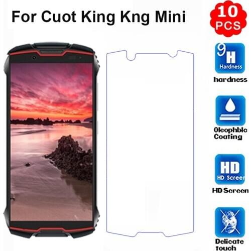 10Pcs For Cubot King Kong mini Tempered Glass Screen Protector 9H Protective Mobile Phone Film For Cubot KingKong Mini Glass