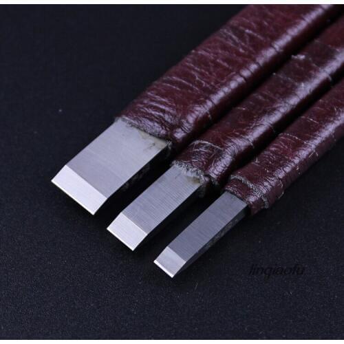 3 piece set Luxury B type 4/6/8mm hard alloy tungsten steel engraving knife HPZB-4/6/8mm