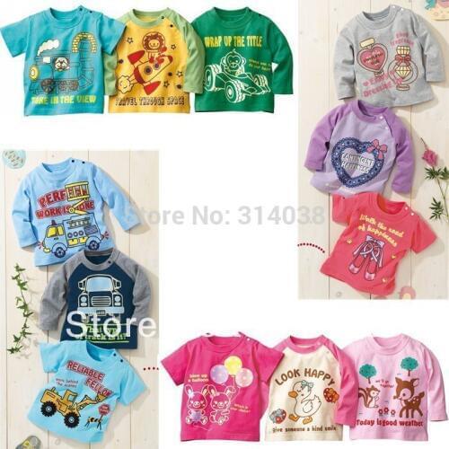 Free shipinglot long shirt kid Pyjamas, long sleeve, kid Sleepwear.baby set