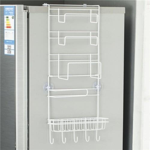 Refrigerator Rack Side Shelf Sidewall Holder Multifunctional Kitchen Supplies Household Multi-Layer Fridge Storage Rac