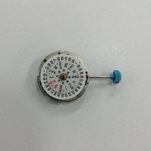Watch accessories Japan 6T51 movement womens mechanical watch 6601 white movement double calendar movement
