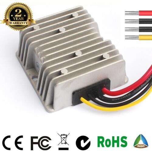 DC 12V (9V-24v) Step up to 48V 2.1A-3.5A DC Converter Module Car Power Adaptor Waterproof CE Rosh