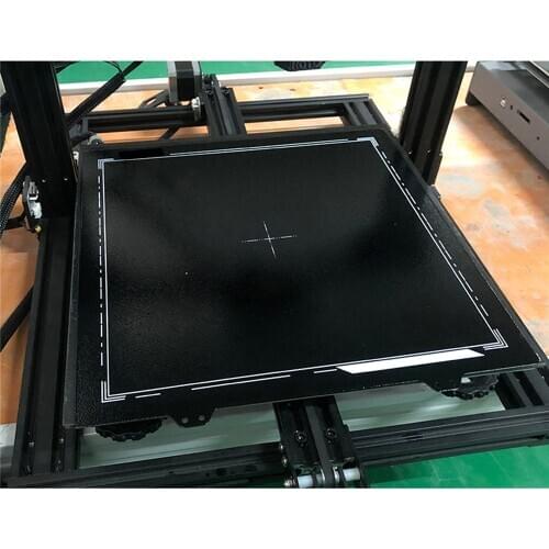 For Creality CR-10/S 3D Printer Double-sided Textured PEI Powder Coated Removal Spring Steel Sheet PEI Build Plate for Wanhao D9