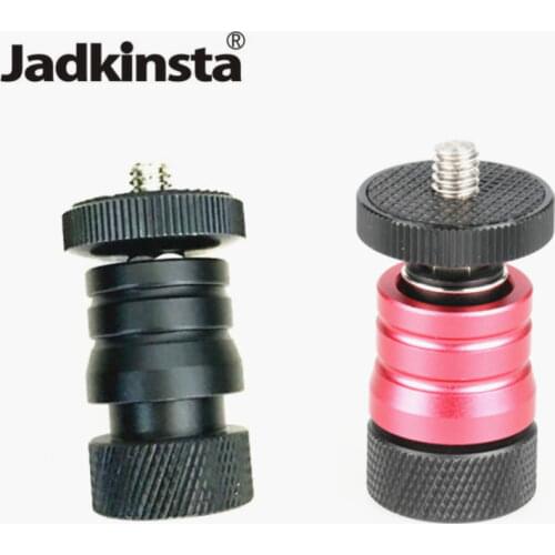 Jadkinsta Tripod Heads Quick Release Mini Ball Head for Friction Magic Arm Monitor LED Light Detachable Ballhead with 1/4