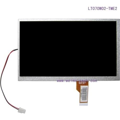 LG7 inch LCD screen (analog screen) LT070W02-TME2/TME3/TMG2