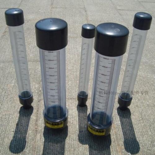 Metering Pump Dosing Calibration Flow Calibration Column 100/200ML Transparent PVC Tube Calibration Tube