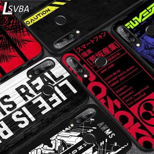 Trend Fashion Logo For Huawei Y9S Y8S Y6S Y9A Y7A Y8P Y7P Y5P Y6P Y7 Y6 Y5 Pro Prime 2020 2019 Black Soft Phone Case