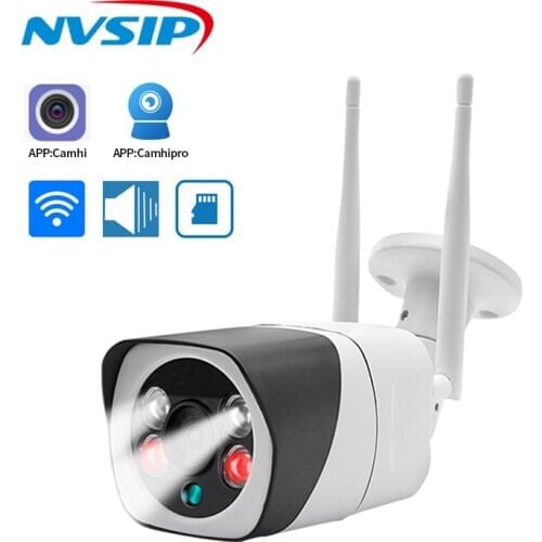 HD 2MP Outdoor Wifi Wireless IP Camera Support Color Night Vision TF Card 2-ways Audio Camera ONVIF CamHi