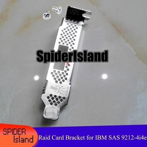 Low Bracket for LSI IBM SAS 9212-4i4e 6Gb HBA Baffle Raid Card Heat sink 8cm LP Low Profile Bracket 2u 50pcs/lot