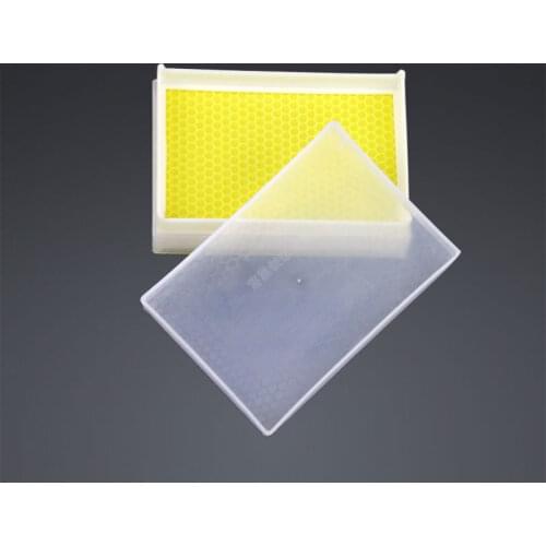 1 Pc 500G Beekeeping Nest Bee Honey Box Transparent Box Honey Box Honey Nest Box Household Kitchen tools