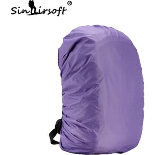 Outdoor Hiking Waterproof Rain Cover Backpack Luggage Bag Raincoat Suit For 20L 30L 35L 40L 50L 60L Purple