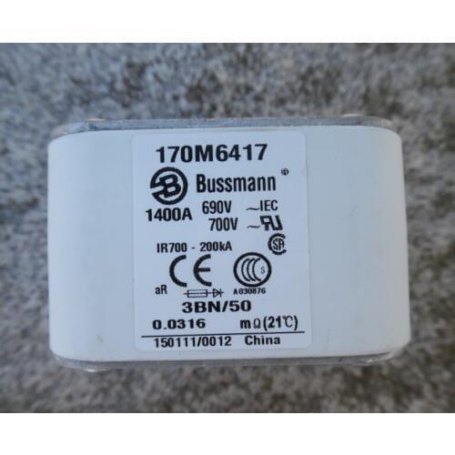Fuses: 170M6418 1500A 690V / 170M6518 1500A 690V aR